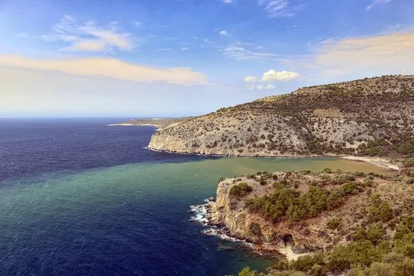 Vackra havet liggande i Grekland — Stockfoto