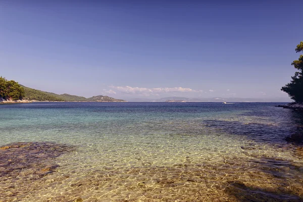 ギリシャの美しい海の風景 — ストック写真