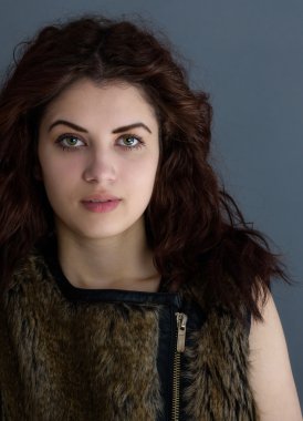 çekici bir genç kadın Güzellik Portresi