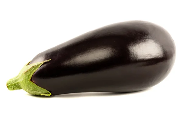 Eggplant Isolated with clipping path on a white background — Stock Photo, Image