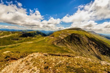 Romanya muhteşem parang Dağları ile peyzaj