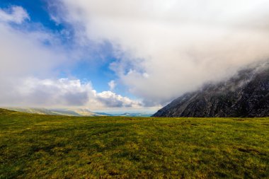 Romanya muhteşem parang Dağları ile peyzaj