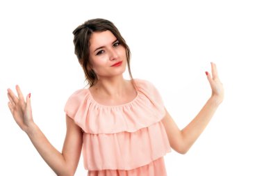 onun her iki avuç içi boş beyaz kadınla genişletilmiş