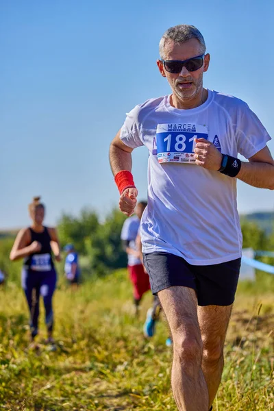 Septiembre 2021 Romania Marcea Running Competition Edición Uno Promoción Del — Foto de Stock