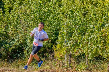 26 Eylül 2021: Romanya, Marcea, yarışma versiyonu no. Bir. Yerel bir spor, 12 km 'lik bir yarış. yarışmadan resimler.
