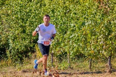 26 Eylül 2021: Romanya, Marcea, yarışma versiyonu no. Bir. Yerel bir spor, 12 km 'lik bir yarış. yarışmadan resimler.