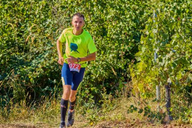 26 Eylül 2021: Romanya, Marcea, yarışma versiyonu no. Bir. Yerel bir spor, 12 km 'lik bir yarış. yarışmadan resimler.