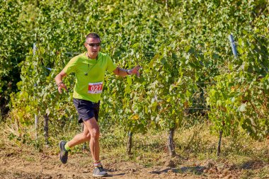 26 Eylül 2021: Romanya, Marcea, yarışma versiyonu no. Bir. Yerel bir spor, 12 km 'lik bir yarış. yarışmadan resimler.
