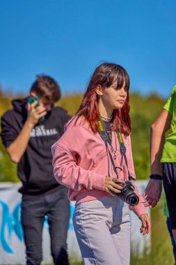 26 Eylül 2021: Romanya, Marcea, yarışma versiyonu no. Bir. Yerel bir spor, 12 km 'lik bir yarış. yarışmadan resimler.