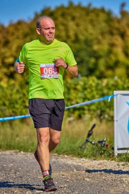 26 Eylül 2021: Romanya, Marcea, yarışma versiyonu no. Bir. Yerel bir spor, 12 km 'lik bir yarış. yarışmadan resimler.