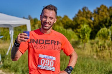 26 Eylül 2021: Romanya, Marcea, yarışma versiyonu no. Bir. Yerel bir spor, 12 km 'lik bir yarış. yarışmadan resimler.