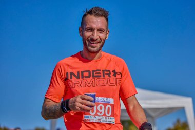 26 Eylül 2021: Romanya, Marcea, yarışma versiyonu no. Bir. Yerel bir spor, 12 km 'lik bir yarış. yarışmadan resimler.