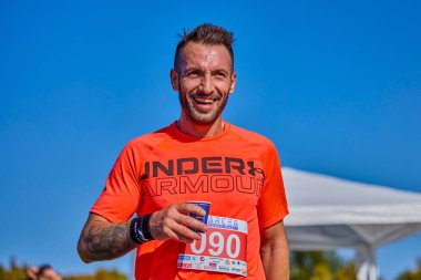 26 Eylül 2021: Romanya, Marcea, yarışma versiyonu no. Bir. Yerel bir spor, 12 km 'lik bir yarış. yarışmadan resimler.