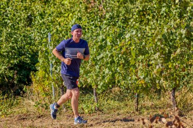 26 Eylül 2021: Romanya, Marcea, yarışma versiyonu no. Bir. Yerel bir spor, 12 km 'lik bir yarış. yarışmadan resimler.