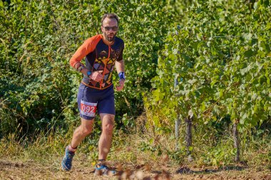 26 Eylül 2021: Romanya, Marcea, yarışma versiyonu no. Bir. Yerel bir spor, 12 km 'lik bir yarış. yarışmadan resimler.