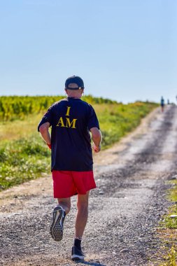 26 Eylül 2021: Romanya, Marcea, yarışma versiyonu no. Bir. Yerel bir spor, 12 km 'lik bir yarış. yarışmadan resimler.