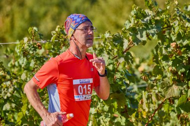 26 Eylül 2021: Romanya, Marcea, yarışma versiyonu no. Bir. Yerel bir spor, 12 km 'lik bir yarış. yarışmadan resimler.