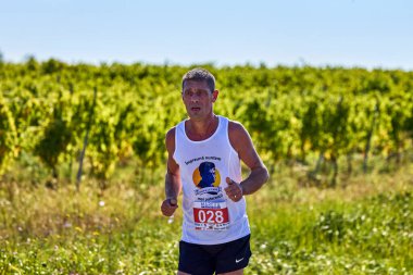 26 Eylül 2021: Romanya, Marcea, yarışma versiyonu no. Bir. Yerel bir spor, 12 km 'lik bir yarış. yarışmadan resimler.