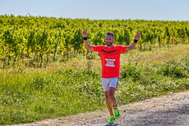 26 Eylül 2021: Romanya, Marcea, yarışma versiyonu no. Bir. Yerel bir spor, 12 km 'lik bir yarış. yarışmadan resimler.