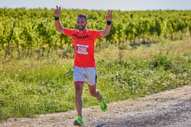 26 Eylül 2021: Romanya, Marcea, yarışma versiyonu no. Bir. Yerel bir spor, 12 km 'lik bir yarış. yarışmadan resimler.