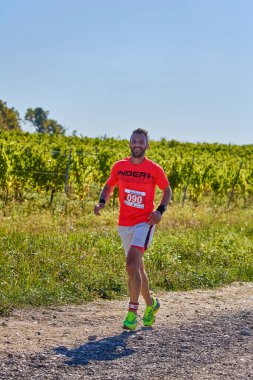 26 Eylül 2021: Romanya, Marcea, yarışma versiyonu no. Bir. Yerel bir spor, 12 km 'lik bir yarış. yarışmadan resimler.