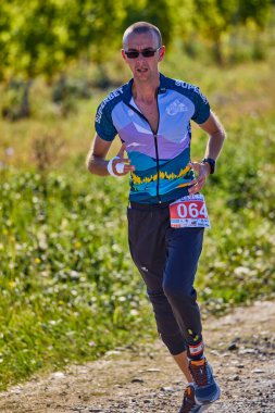 26 Eylül 2021: Romanya, Marcea, yarışma versiyonu no. Bir. Yerel bir spor, 12 km 'lik bir yarış. yarışmadan resimler.