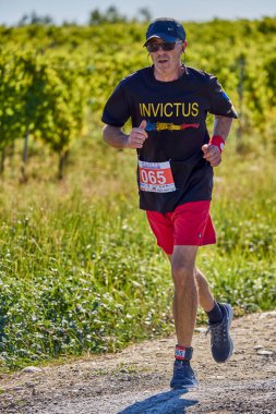 26 Eylül 2021: Romanya, Marcea, yarışma versiyonu no. Bir. Yerel bir spor, 12 km 'lik bir yarış. yarışmadan resimler.