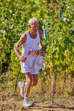26 Eylül 2021: Romanya, Marcea, yarışma versiyonu no. Bir. Yerel bir spor, 12 km 'lik bir yarış. yarışmadan resimler.