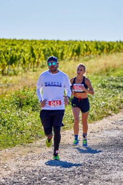 26 Eylül 2021: Romanya, Marcea, yarışma versiyonu no. Bir. Yerel bir spor, 12 km 'lik bir yarış. yarışmadan resimler.