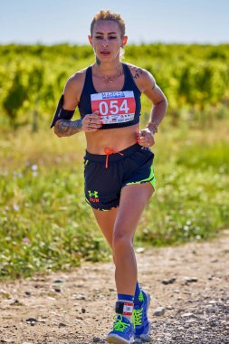 26 Eylül 2021: Romanya, Marcea, yarışma versiyonu no. Bir. Yerel bir spor, 12 km 'lik bir yarış. yarışmadan resimler.