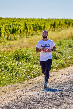 26 Eylül 2021: Romanya, Marcea, yarışma versiyonu no. Bir. Yerel bir spor, 12 km 'lik bir yarış. yarışmadan resimler.
