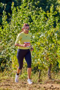 26 Eylül 2021: Romanya, Marcea, yarışma versiyonu no. Bir. Yerel bir spor, 12 km 'lik bir yarış. yarışmadan resimler.