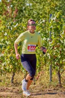 26 Eylül 2021: Romanya, Marcea, yarışma versiyonu no. Bir. Yerel bir spor, 12 km 'lik bir yarış. yarışmadan resimler.