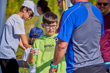 26 Eylül 2021: Romanya, Marcea, yarışma versiyonu no. Bir. Yerel bir spor, 12 km 'lik bir yarış. yarışmadan resimler.