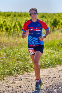 26 Eylül 2021: Romanya, Marcea, yarışma versiyonu no. Bir. Yerel bir spor, 12 km 'lik bir yarış. yarışmadan resimler.