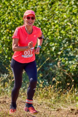 26 Eylül 2021: Romanya, Marcea, yarışma versiyonu no. Bir. Yerel bir spor, 12 km 'lik bir yarış. yarışmadan resimler.