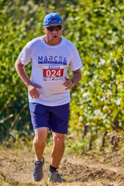 26 Eylül 2021: Romanya, Marcea, yarışma versiyonu no. Bir. Yerel bir spor, 12 km 'lik bir yarış. yarışmadan resimler.