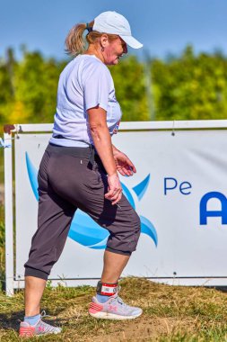 26 Eylül 2021: Romanya, Marcea, yarışma versiyonu no. Bir. Yerel bir spor, 12 km 'lik bir yarış. yarışmadan resimler.