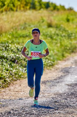 26 Eylül 2021: Romanya, Marcea, yarışma versiyonu no. Bir. Yerel bir spor, 12 km 'lik bir yarış. yarışmadan resimler.
