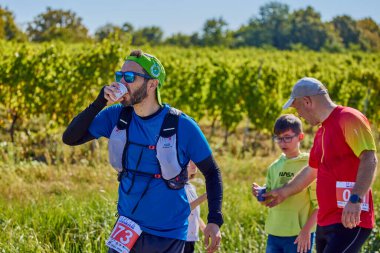 26 Eylül 2021: Romanya, Marcea, yarışma versiyonu no. Bir. Yerel bir spor, 12 km 'lik bir yarış. yarışmadan resimler.