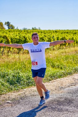 26 Eylül 2021: Romanya, Marcea, yarışma versiyonu no. Bir. Yerel bir spor, 12 km 'lik bir yarış. yarışmadan resimler.