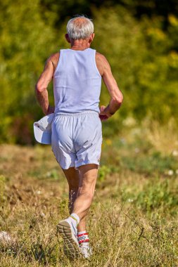 26 Eylül 2021: Romanya, Marcea, yarışma versiyonu no. Bir. Yerel bir spor, 12 km 'lik bir yarış. yarışmadan resimler.