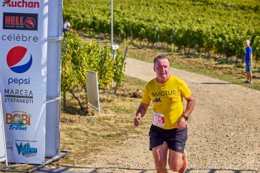 26 Eylül 2021: Romanya, Marcea, yarışma versiyonu no. Bir. Yerel bir spor, 12 km 'lik bir yarış. yarışmadan resimler.