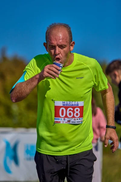 26 Eylül 2021: Romanya, Marcea, yarışma versiyonu no. Bir. Yerel bir spor, 12 km 'lik bir yarış. yarışmadan resimler.