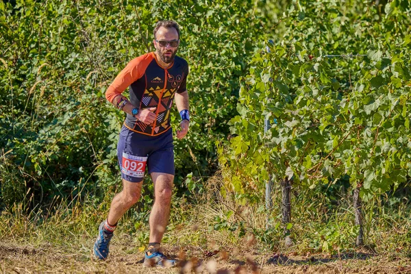 26 Eylül 2021: Romanya, Marcea, yarışma versiyonu no. Bir. Yerel bir spor, 12 km 'lik bir yarış. yarışmadan resimler.