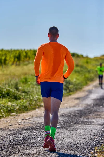 Septiembre 2021 Romania Marcea Running Competition Edición Uno Promover Deporte — Foto de Stock