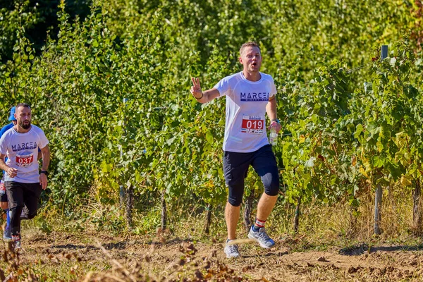 26 Eylül 2021: Romanya, Marcea, yarışma versiyonu no. Bir. Yerel bir spor, 12 km 'lik bir yarış. yarışmadan resimler.
