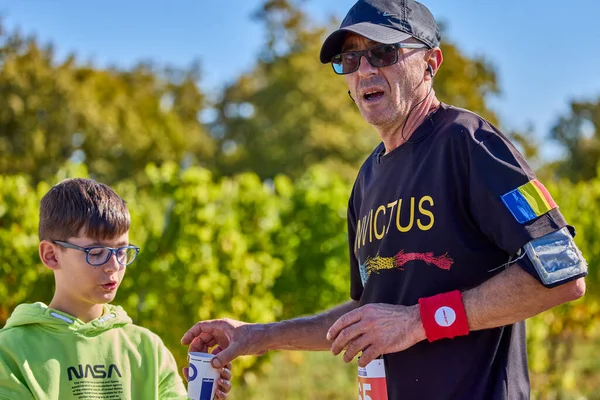 26 Eylül 2021: Romanya, Marcea, yarışma versiyonu no. Bir. Yerel bir spor, 12 km 'lik bir yarış. yarışmadan resimler.