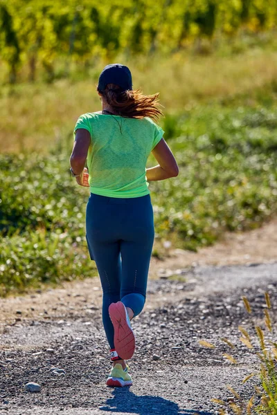 September 2021 Romania Marcea Running Competition Edition One Promoting Sport — Stock Photo, Image