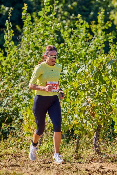 26 Eylül 2021: Romanya, Marcea, yarışma versiyonu no. Bir. Yerel bir spor, 12 km 'lik bir yarış. yarışmadan resimler.